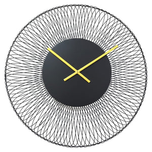 Clock Blunt black - Canwell Interiors Limited - Richmond