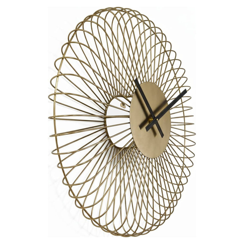 Clock Wirle gold - Canwell Interiors Limited - Richmond