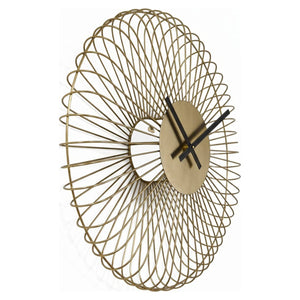 Clock Wirle gold - Canwell Interiors Limited - Richmond
