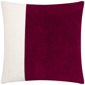 Coba 50x50 Feather Filled Cushion Cherry - Canwell Interiors Limited - Riva