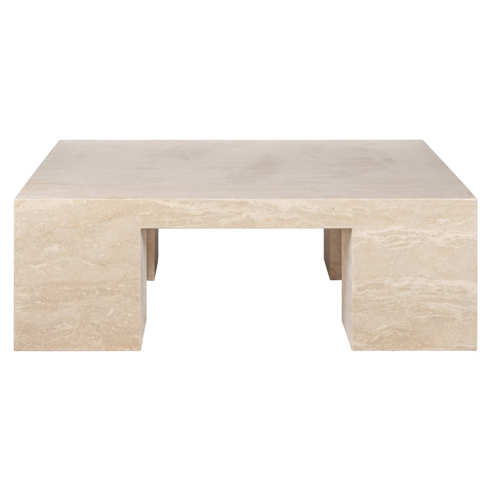 Coffee table Alexander Jones beige Square (Biltmore) - Canwell Interiors Limited - Richmond