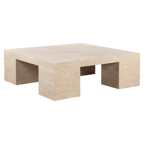 Coffee table Alexander Jones beige Square (Biltmore) - Canwell Interiors Limited - Richmond