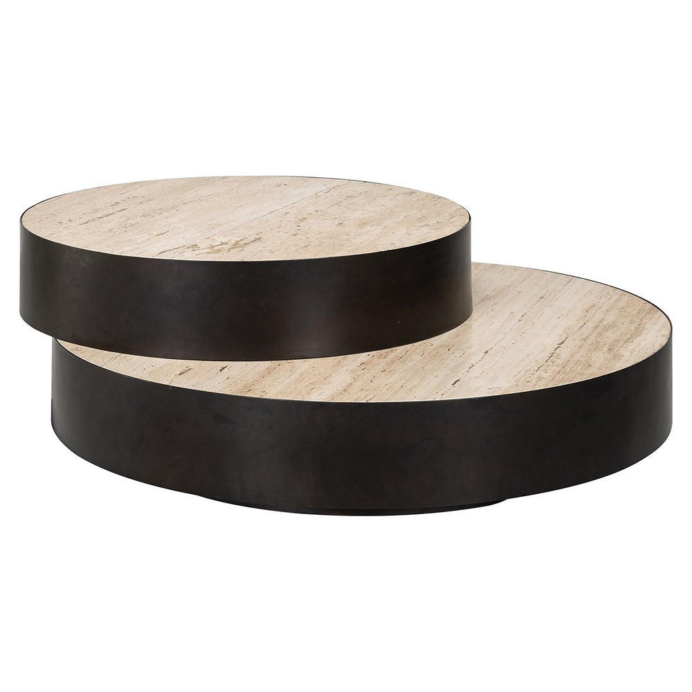 Coffee Table Avalon Round Layered - Canwell Interiors Limited - Richmond