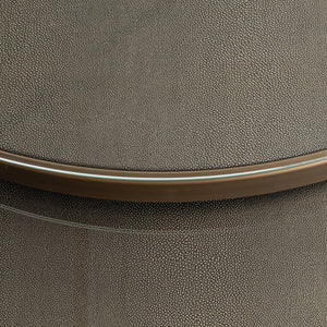 Coffee table Bloomville brass shagreen (Set of 2) - Canwell Interiors Limited - Richmond
