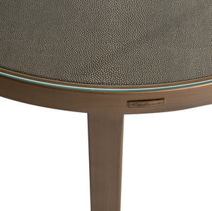 Coffee table Bloomville brass shagreen (Set of 2) - Canwell Interiors Limited - Richmond