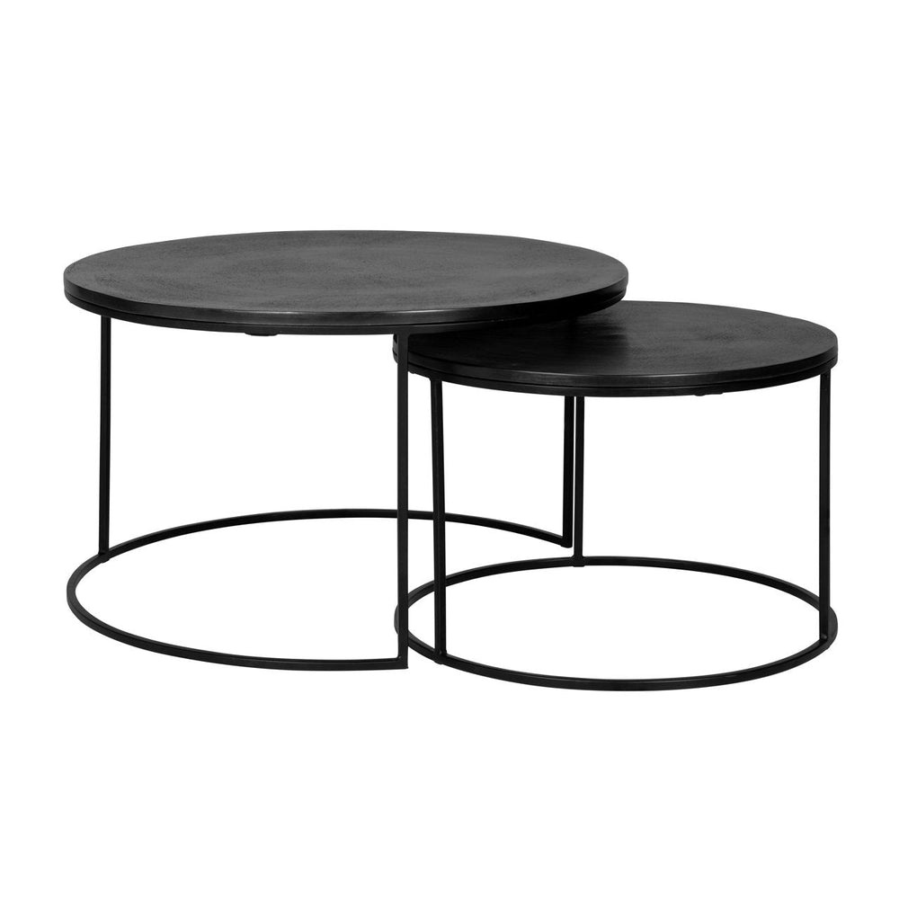 Coffee table Bolder black (Set of 2) - Canwell Interiors Limited - Richmond