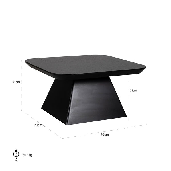 Coffee table Bonvoy black - Canwell Interiors Limited - Richmond