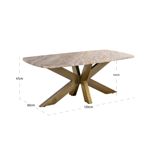 Coffee table Bottega Blush beige - Canwell Interiors Limited - Richmond