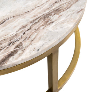 Coffee table Bottega Blush beige (Set of 2) - Canwell Interiors Limited - Richmond