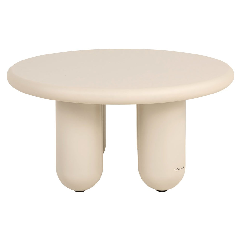 Coffee table Calma beige 80Ø - Canwell Interiors Limited - Richmond