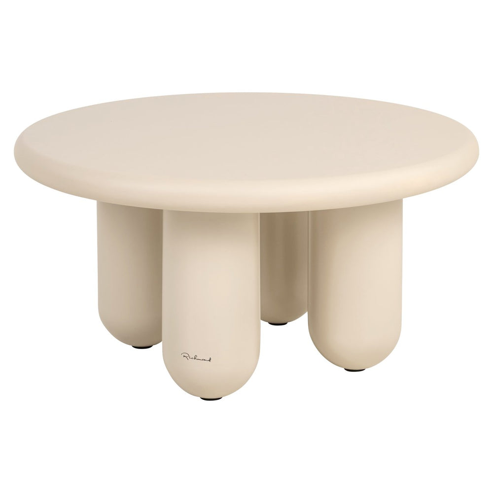 Coffee table Calma beige 80Ø - Canwell Interiors Limited - Richmond