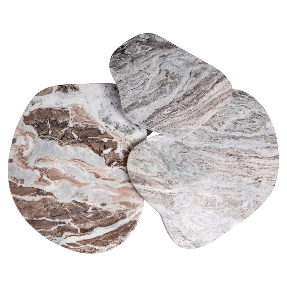 Coffee table Camino Blush beige (Set of 3) - Canwell Interiors Limited - Richmond