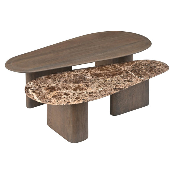 Coffee table Castello Smoked charchoal (Set of 2) - Canwell Interiors Limited - Richmond