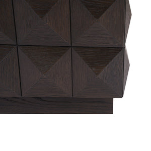 Ex-Display Claremont Coffee Table - Brown, Travertine Top (Damaged, Clearance) - Richmond Interiors - Xshowhome