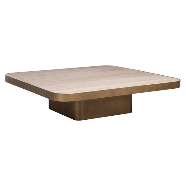 Coffee table Claridge beige 100x100 (cumulus) - Canwell Interiors Limited - Richmond