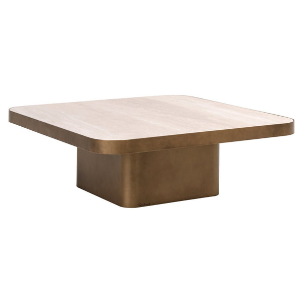 Coffee table Claridge beige 90x90 (cumulus) - Canwell Interiors Limited - Richmond