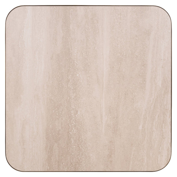 Coffee table Claridge beige 90x90 (cumulus) - Canwell Interiors Limited - Richmond