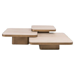 Coffee table Cumulus beige (Set of 3) - Canwell Interiors Limited - Richmond