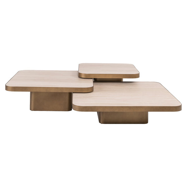 Coffee table Cumulus beige (Set of 3) - Canwell Interiors Limited - Richmond