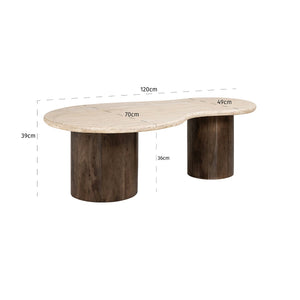 Coffee Table Douglas (brown) - Canwell Interiors Limited - Richmond