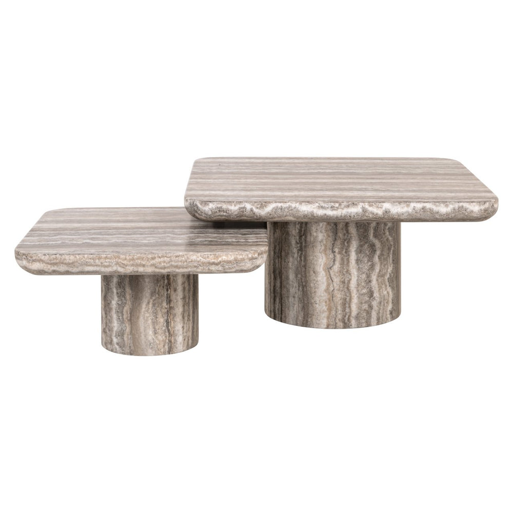 Coffee table Dulce grey (denizly) (Set of 2) - Canwell Interiors Limited - Richmond
