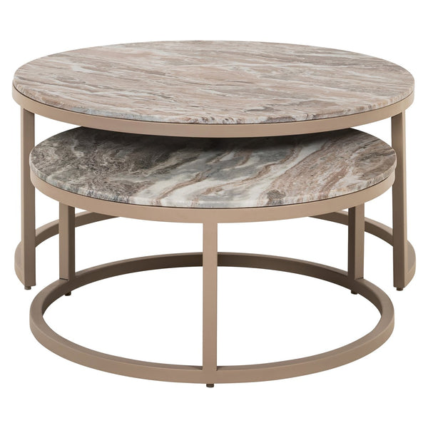 Coffee table Fairfax clay (Set of 2) - Canwell Interiors Limited - Richmond