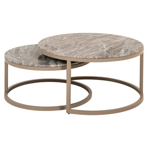 Coffee table Fairfax clay (Set of 2) - Canwell Interiors Limited - Richmond