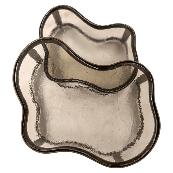 Coffee table Fairfield brass antique (Set of 2) - Canwell Interiors Limited - Richmond