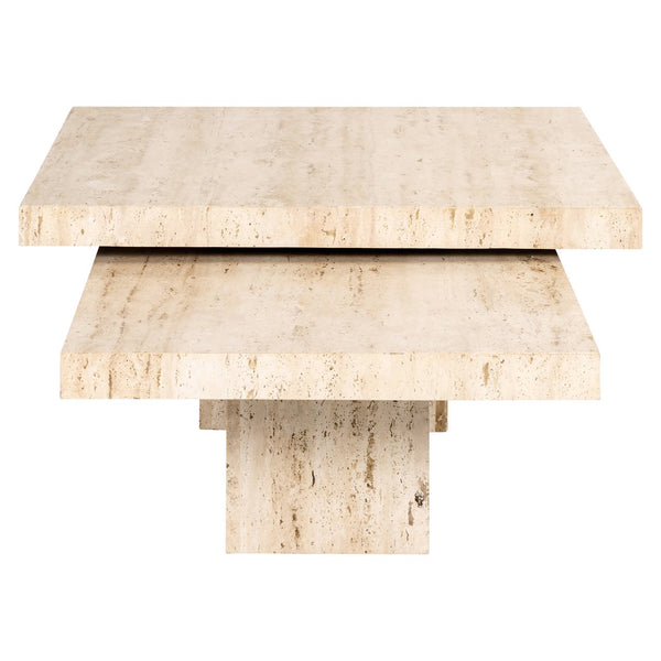 Coffee table La Cantera beige (Set of 2) - Canwell Interiors Limited - Richmond