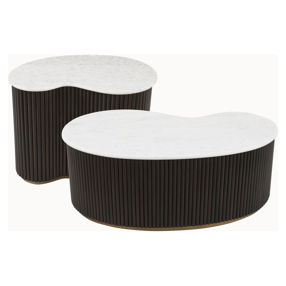 Coffee table Mayfield brown (Set of 2) - Canwell Interiors Limited - Richmond