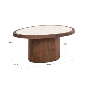 Coffee table Melrose spicebrown - Canwell Interiors Limited - Richmond