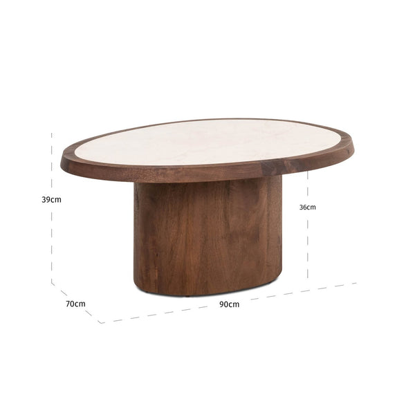 Coffee table Melrose spicebrown - Canwell Interiors Limited - Richmond