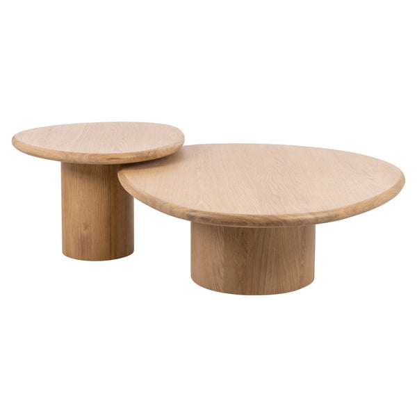 Coffee table Oakley natural oak (Set of 2) - Canwell Interiors Limited - Richmond