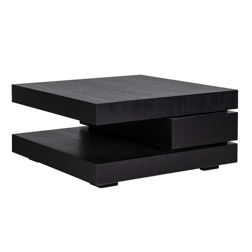 Coffee table Oakura black 90x90 - Canwell Interiors Limited - Richmond