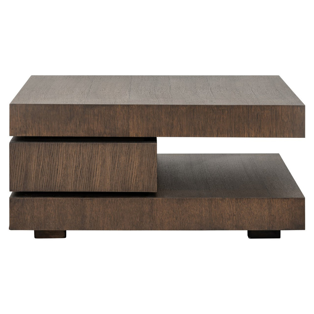 Coffee table Oakura brown 90x90 - Canwell Interiors Limited - Richmond