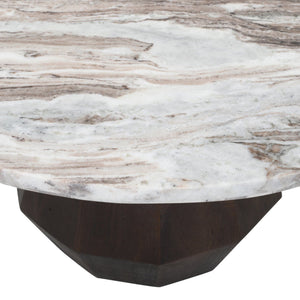 Coffee Table Oberoy Blush Beige 80Ø - XShowhome Limited - Richmond