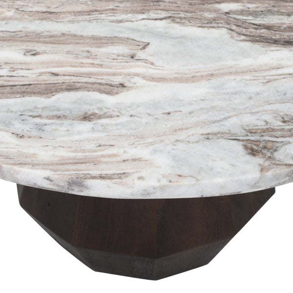 Coffee Table Oberoy Blush Beige 80Ø - XShowhome Limited - Richmond