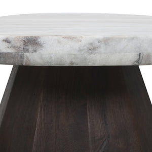Coffee Table Oberoy Blush Beige 80Ø - XShowhome Limited - Richmond