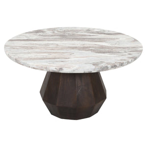 Coffee Table Oberoy Blush Beige 80Ø - XShowhome Limited - Richmond