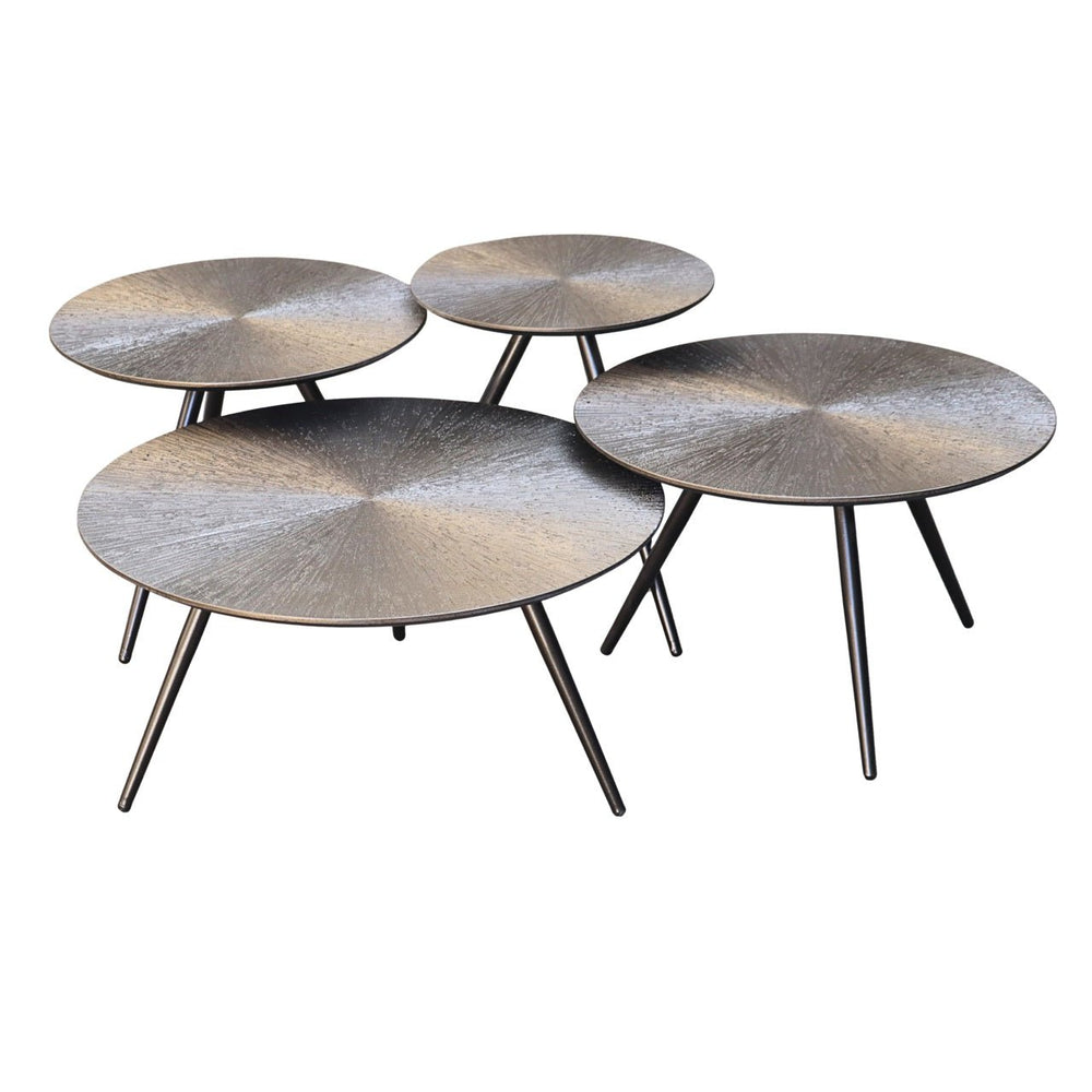 Coffee table Quadra Brunzae (Set of 4) - Canwell Interiors Limited - Richmond