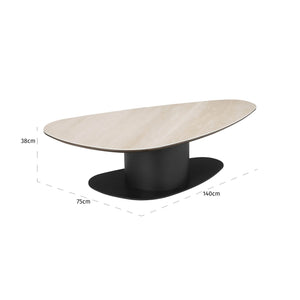 Coffee table Ritz beige - Canwell Interiors Limited - Richmond