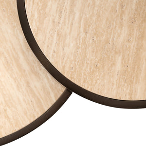 Coffee table Ronson beige (Set of 2) - Canwell Interiors Limited - Richmond