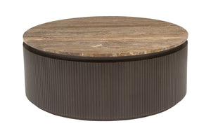 Coffee table Russo brown 90Ø - Canwell Interiors Limited - Richmond