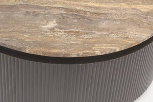 Coffee table Russo brown 90Ø - Canwell Interiors Limited - Richmond