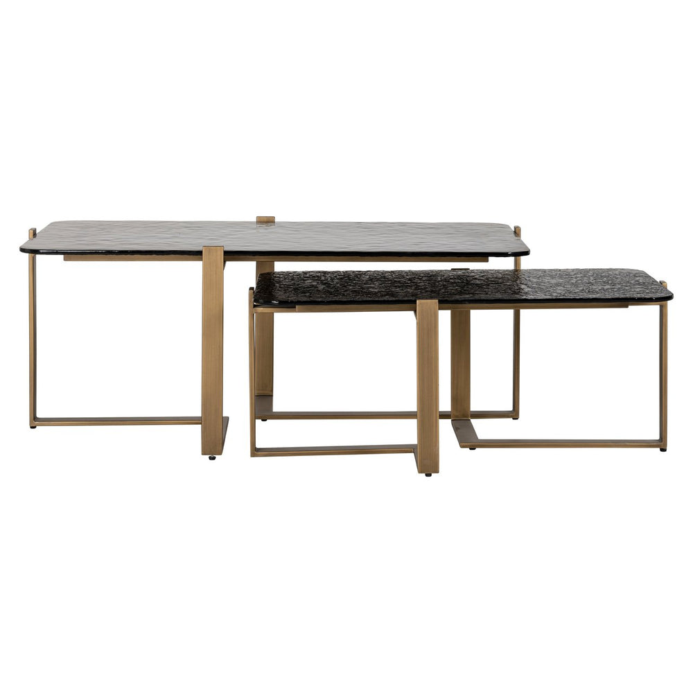 Coffee Table Sterling Set of 2 (brown) - Canwell Interiors Limited - Richmond