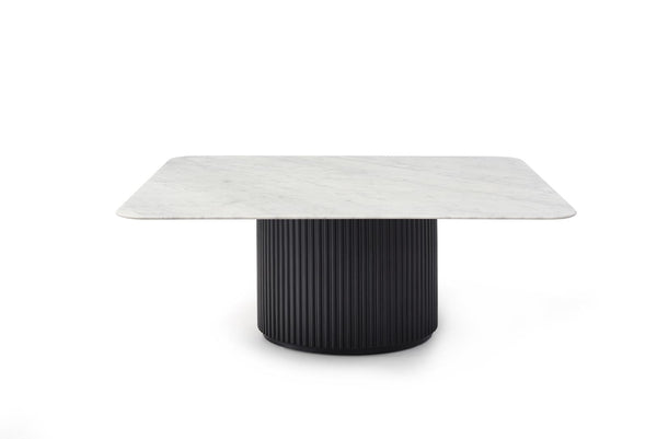 Lantine Marble Coffee Table - Matt Black - Tommy Franks