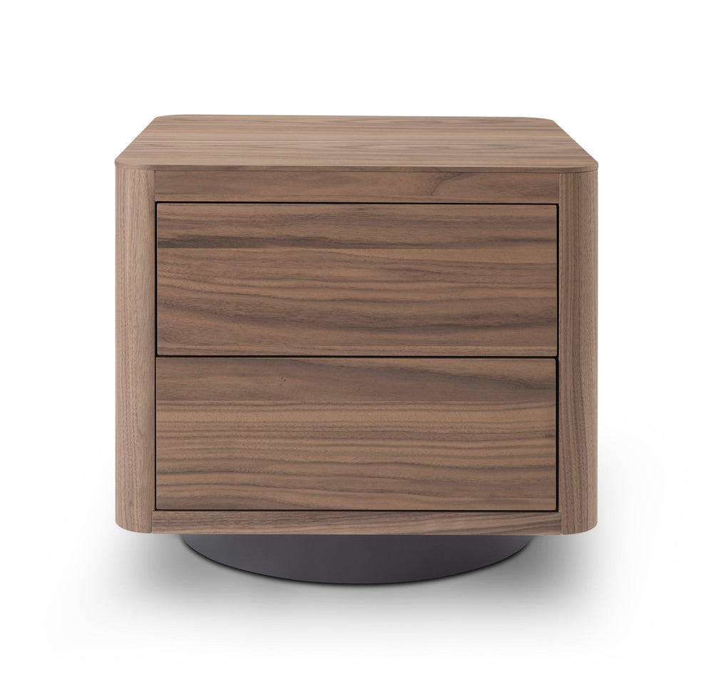 Coin Bedside Table - Light Walnut - XShowhome Limited - Tommy Franks