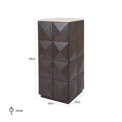 Column Claremont (brown) - Canwell Interiors Limited - Richmond