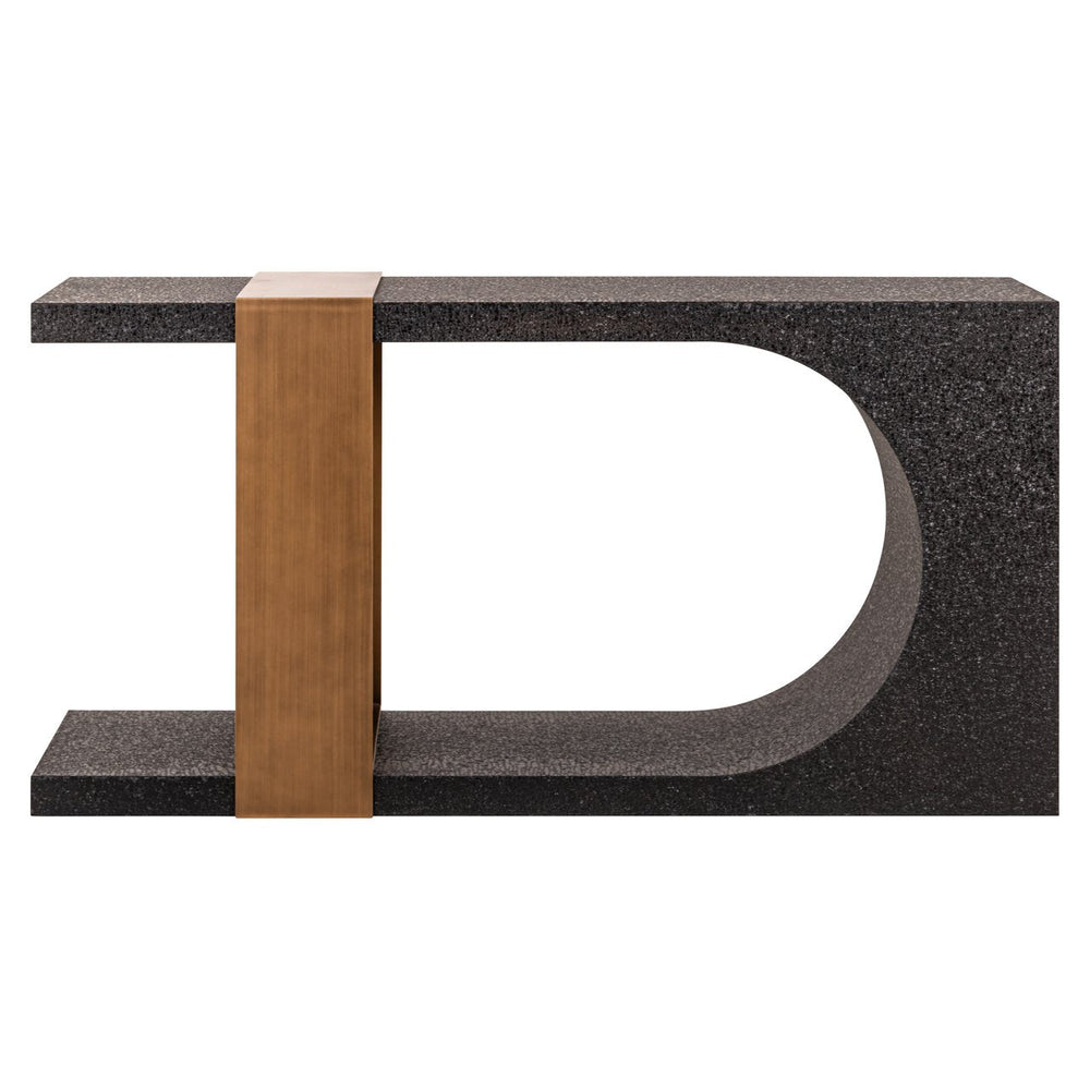 Console Alexander Jones black/gold (Bazel) - Canwell Interiors Limited - Richmond