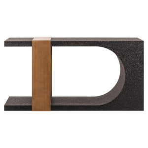 Console Alexander Jones black/gold (Bazel) - Canwell Interiors Limited - Richmond